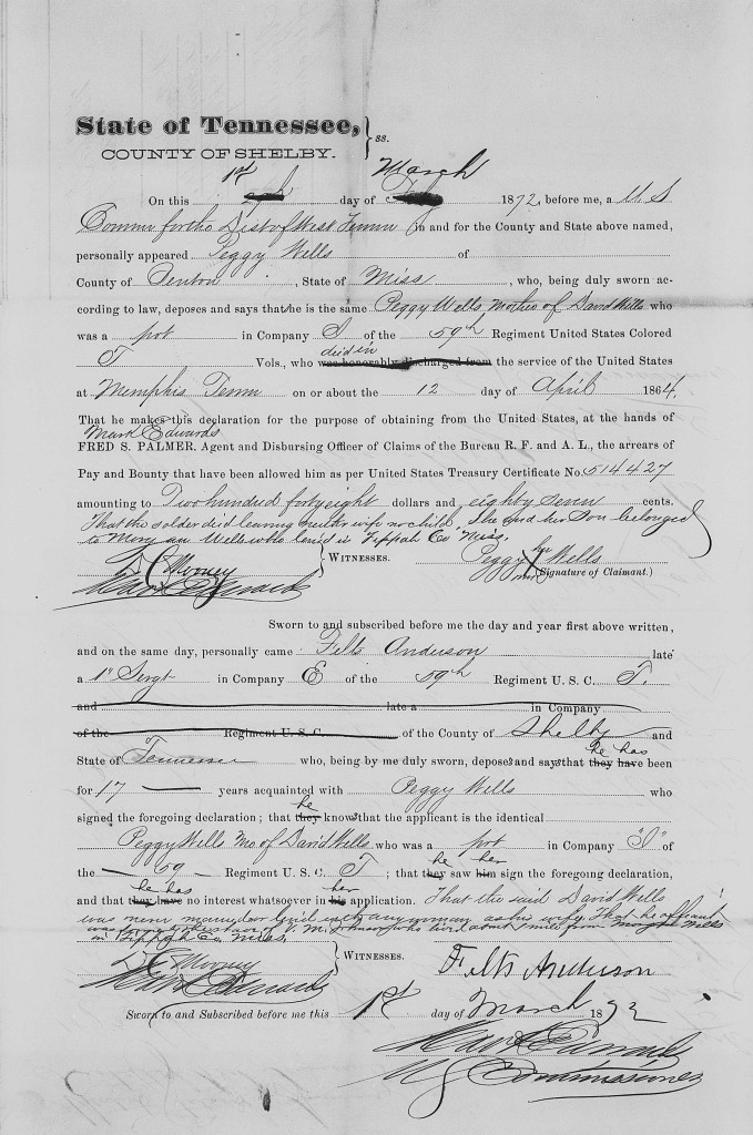 Wells Peggy and David Affidavit of Identity R 53 P 514