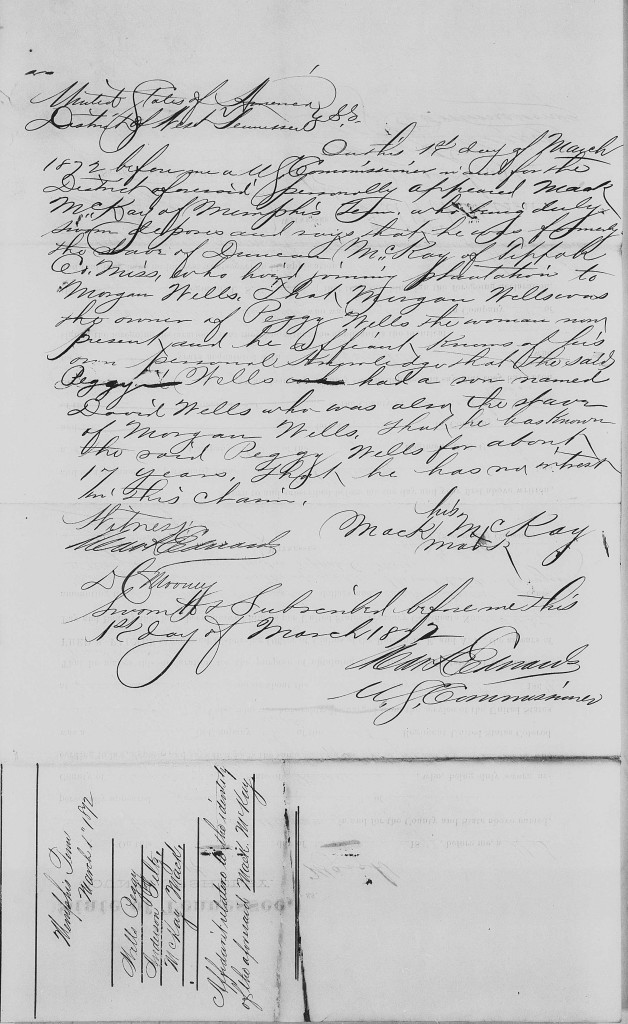 Wells Peggy and David Affidavit of Identity R 53 P 515