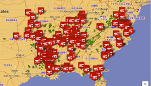 USCT Battle Sites - Mapping The Freedmen's Bureau