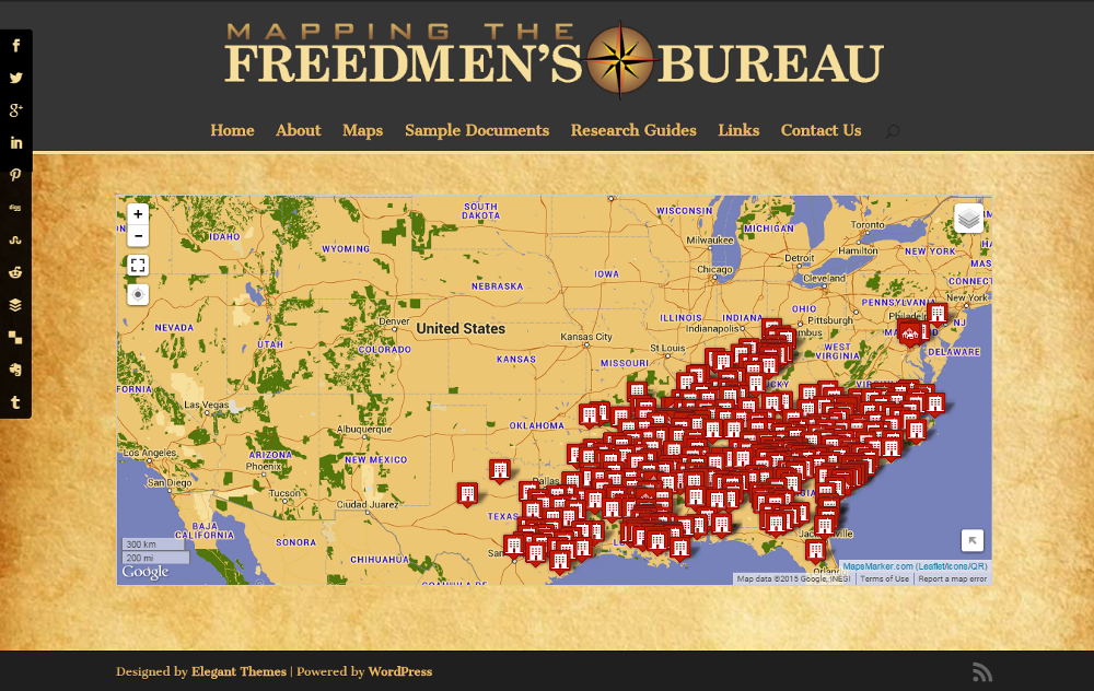 hoe Kapitein Brie vergaan Read Freedmen's Bureau Records: How to Use the Map | Mapping The Freedmen's  Bureau